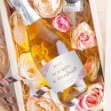 PREZENT na 18 Wino musujące w kwiatach Luxury Z koroną Pink 750ml ZŁOTY
