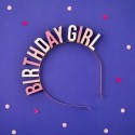 OPASKA na urodziny Birthday Girl Różowa