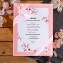 PREZENT na Rocznicę Ślubu Z PODPISEM Zestaw do sushi Różowy MEGA LUX